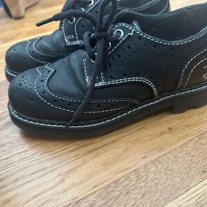 Classic Black Leather Men's Shoes